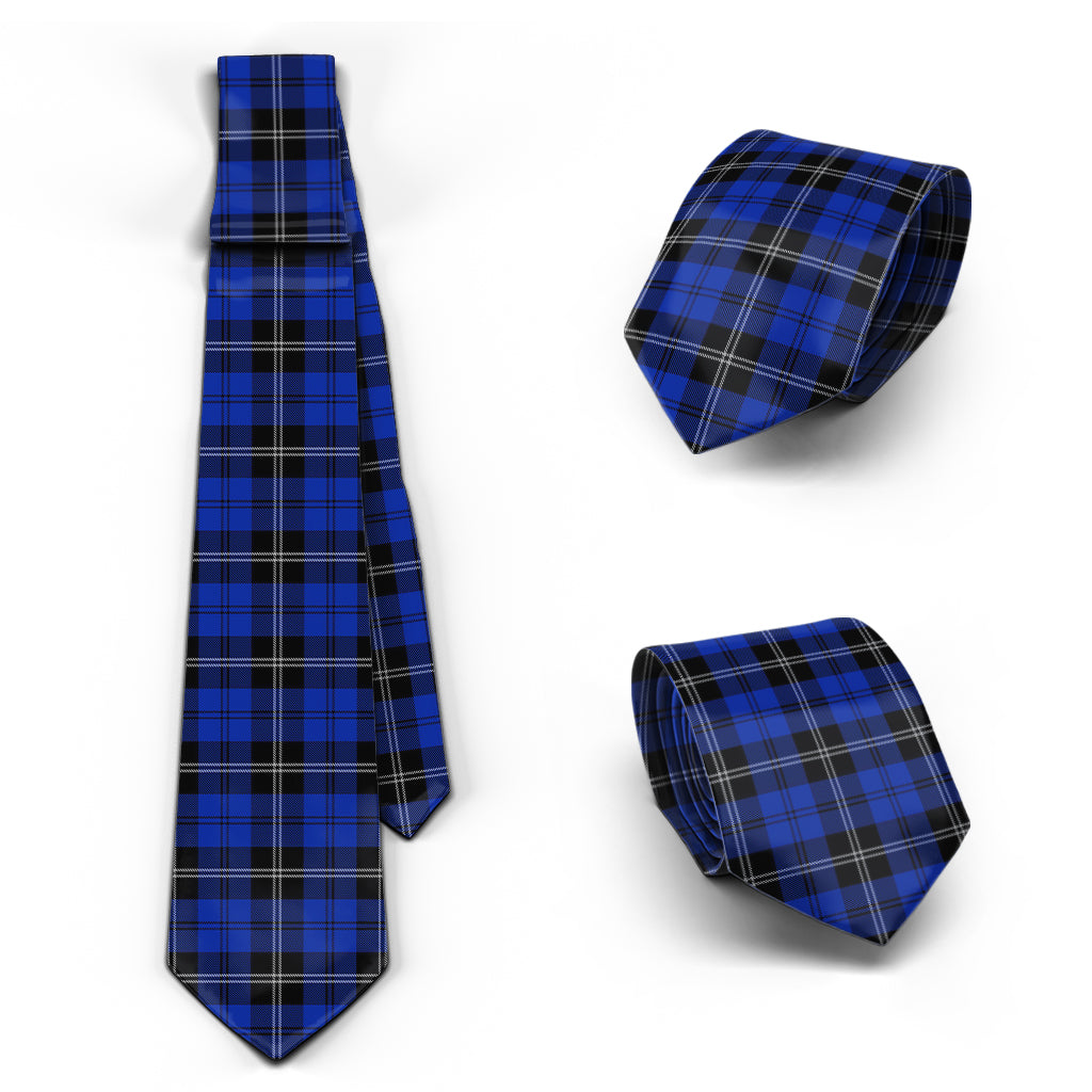 Swan Tartan Classic Necktie Necktie One Size - Tartan Vibes Clothing