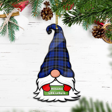 Swan Gnome Christmas Ornament with His Tartan Christmas Hat - Tartan Vibes Clothing
