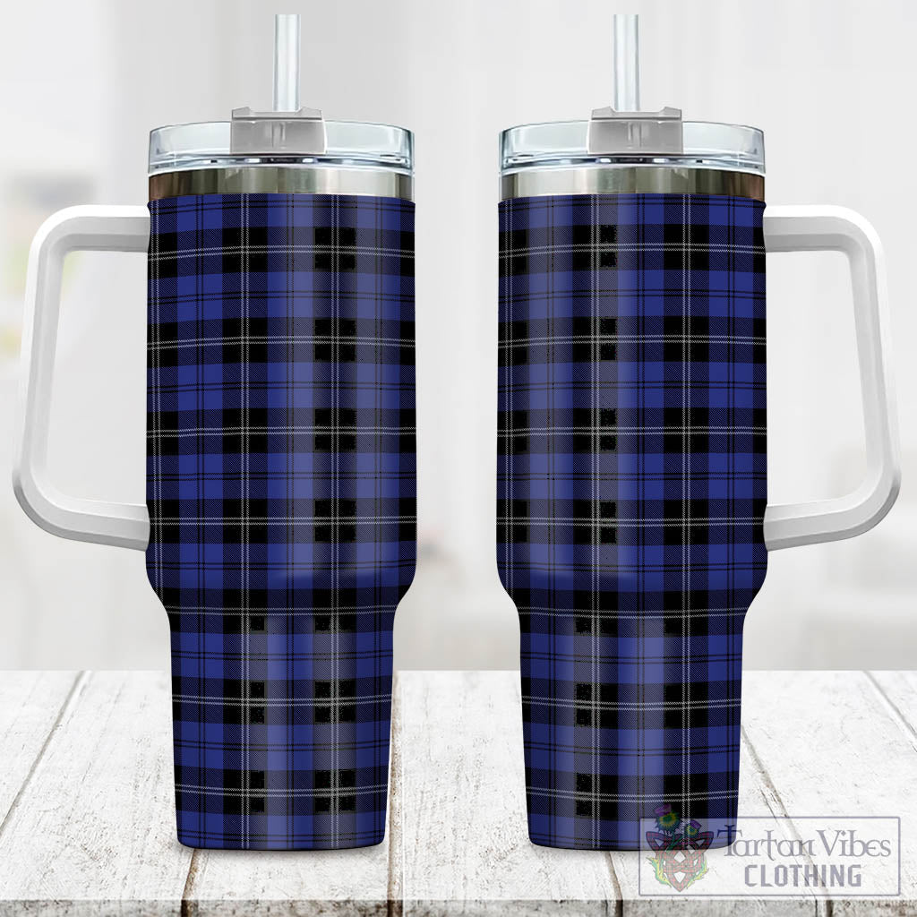 Tartan Vibes Clothing Swan Tartan Tumbler with Handle