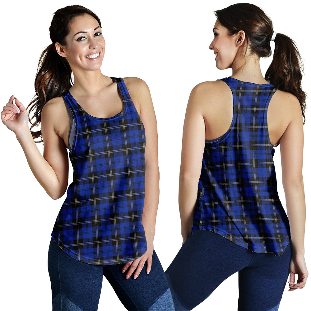 swan-tartan-women-racerback-tanks