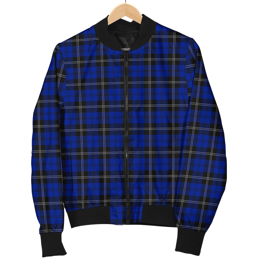 swan-tartan-bomber-jacket