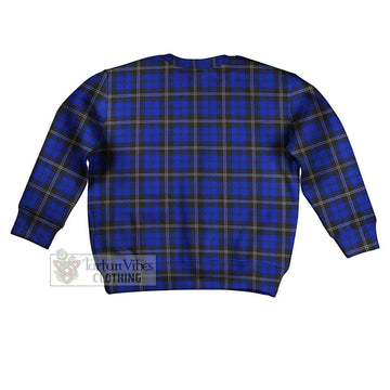 Tartan Vibes Clothing Swan Tartan Kid Ugly Sweater