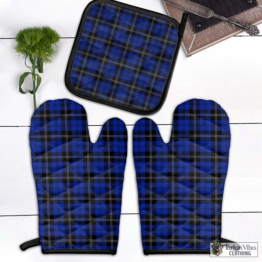 Swan Tartan Combo Oven Mitt & Pot-Holder - Tartan Vibes Clothing