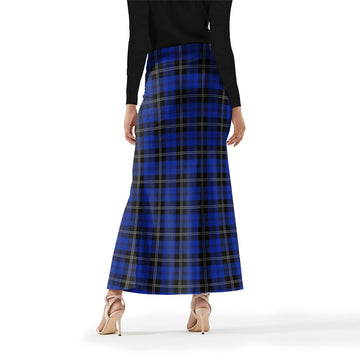 Swan Tartan Womens Full Length Skirt