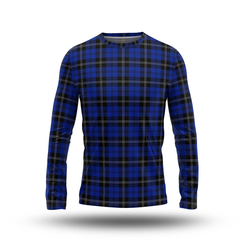 swan-tartan-long-sleeve-t-shirt