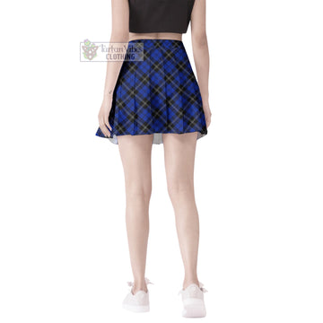 Tartan Vibes Clothing Swan Tartan Women's Plated Mini Skirt