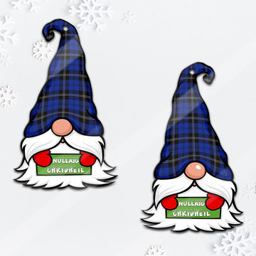 Swan Gnome Christmas Ornament with His Tartan Christmas Hat - Tartan Vibes Clothing