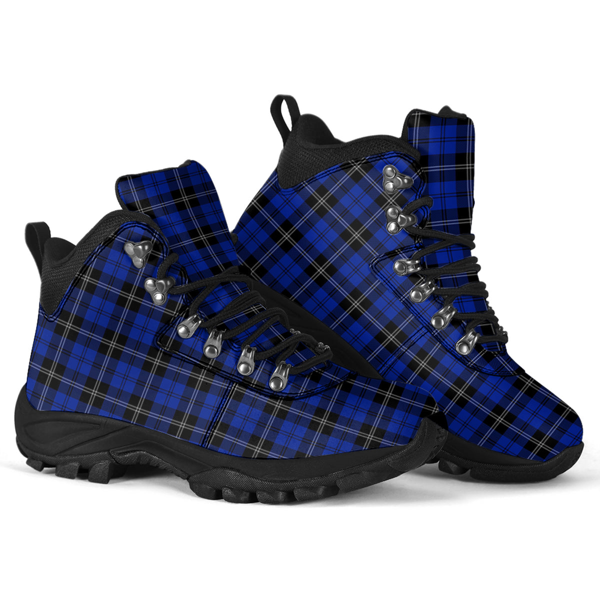 Swan Tartan Alpine Boots - Tartanvibesclothing