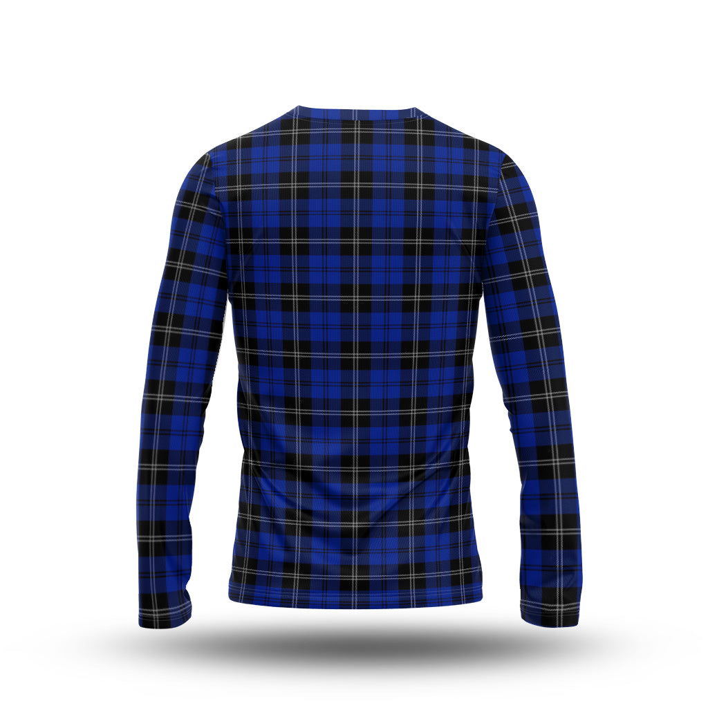 swan-tartan-long-sleeve-t-shirt