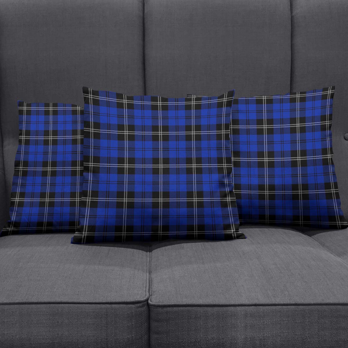 Swan Tartan Pillow Cover - Tartanvibesclothing