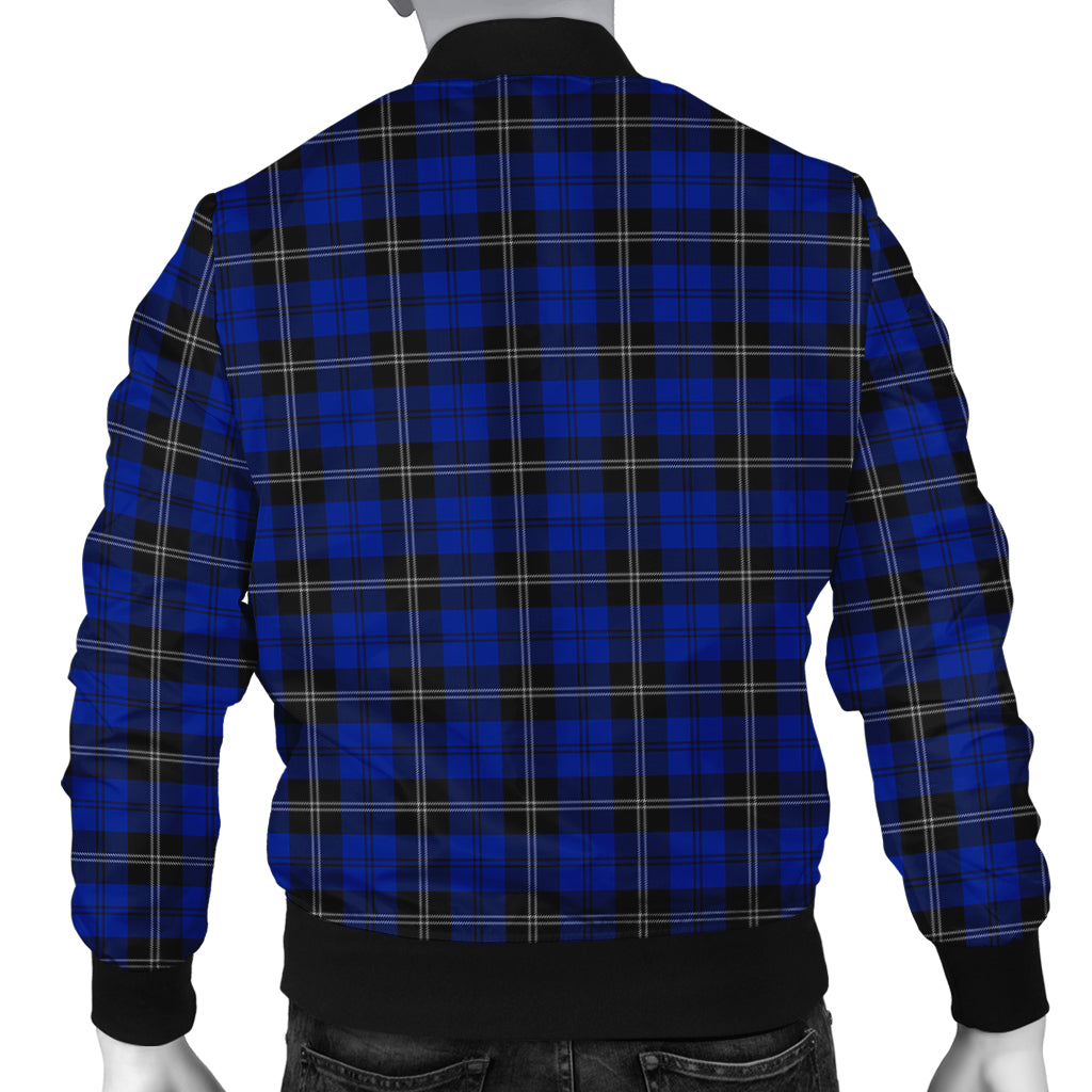 swan-tartan-bomber-jacket