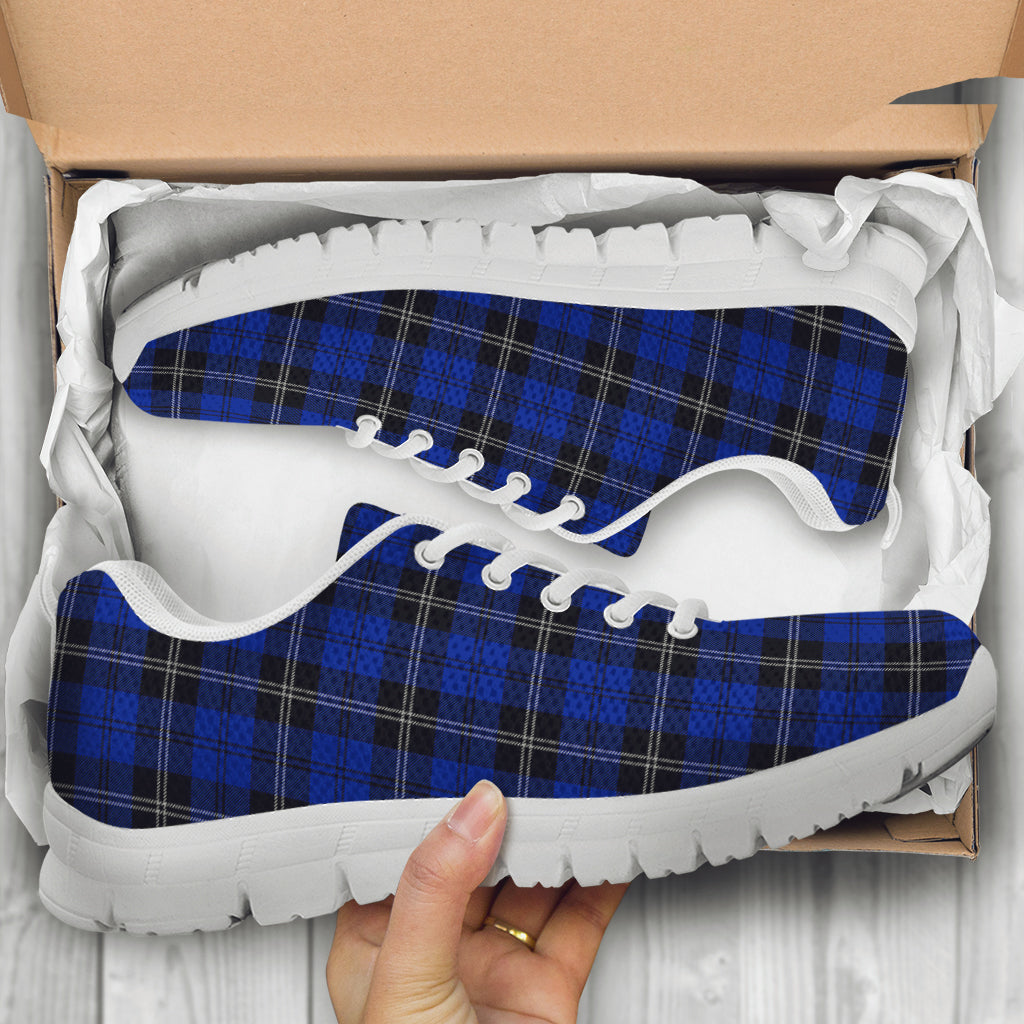 Swan Tartan Sneakers - Tartan Vibes Clothing