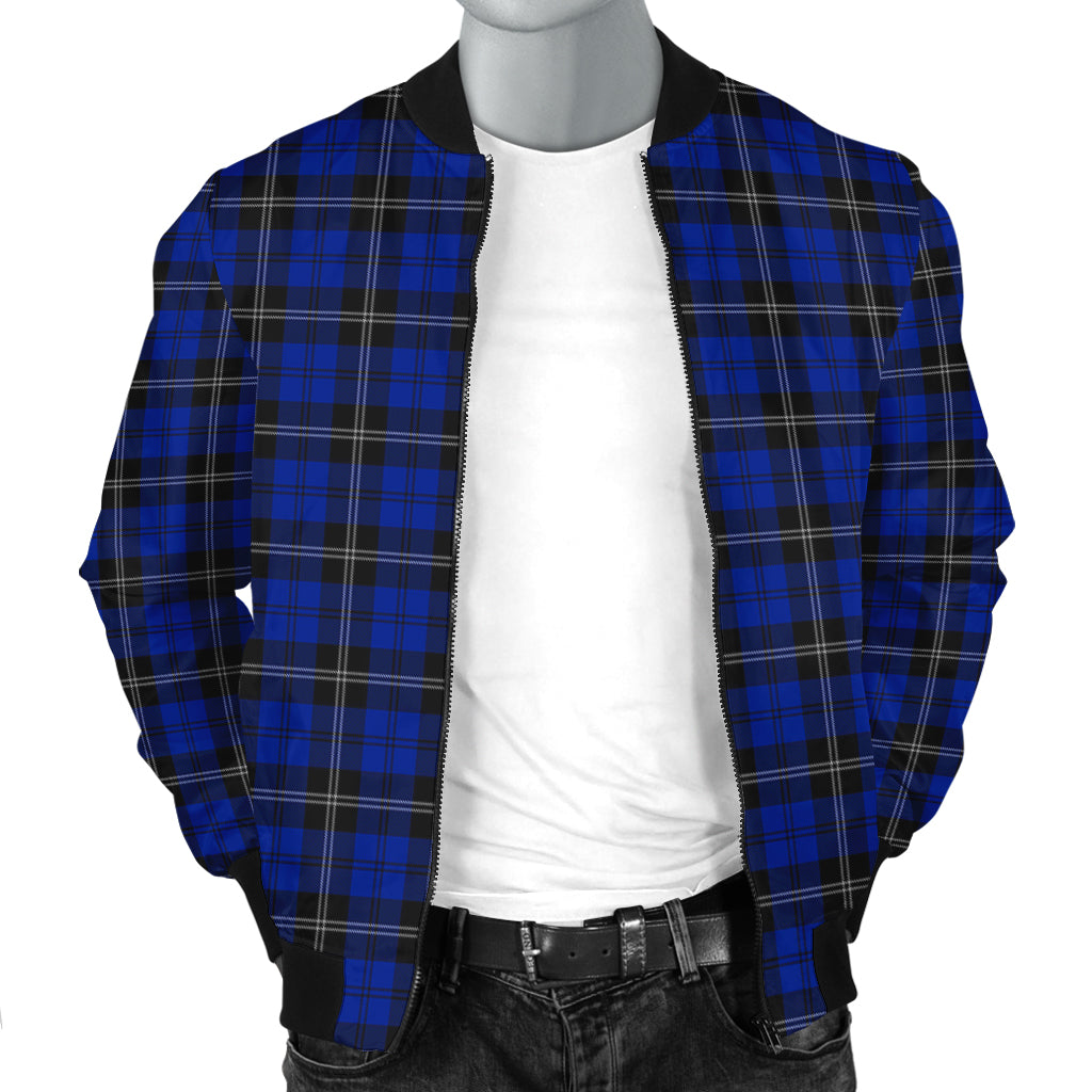 swan-tartan-bomber-jacket