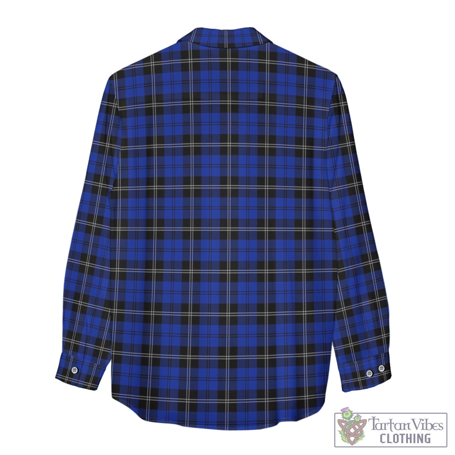 Swan Tartan Womens Casual Shirt