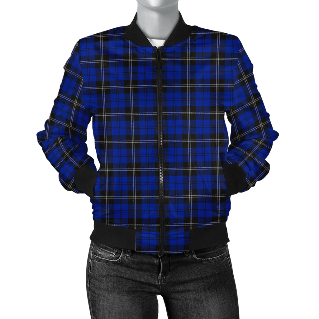 swan-tartan-bomber-jacket
