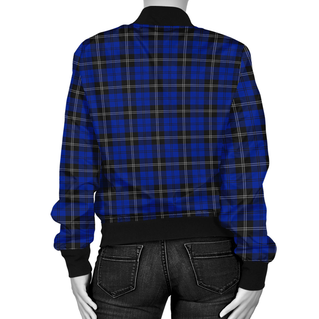 swan-tartan-bomber-jacket
