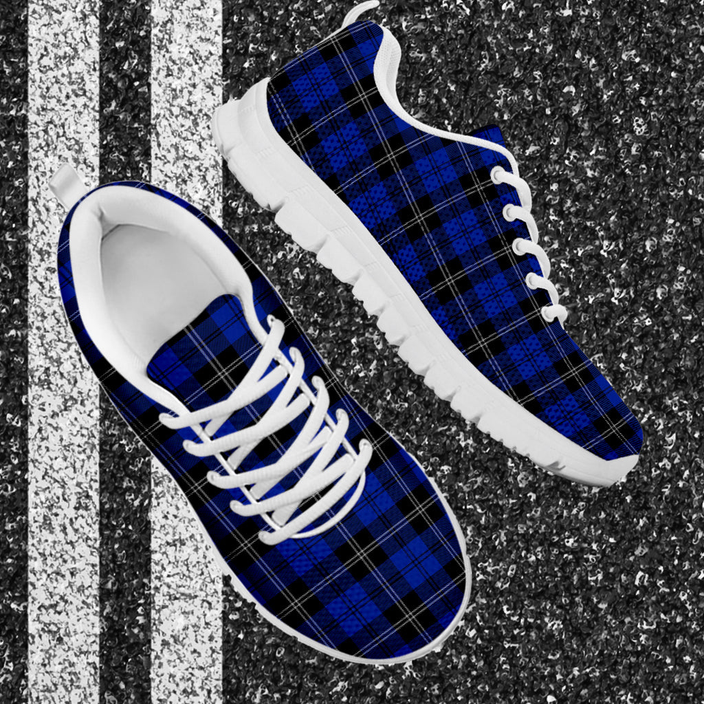 Swan Tartan Sneakers - Tartan Vibes Clothing