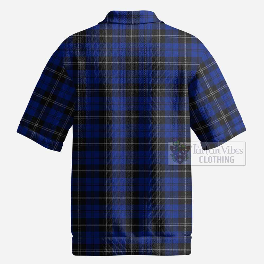 Swan Tartan Men’s Polo Sweater Top