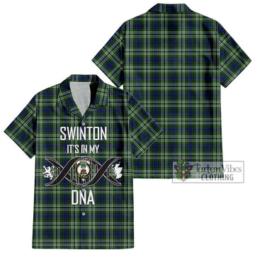 Swinton Tartan Hawaiian Shirt with Family Crest DNA In Me Style Kid - Tartan Vibes Clothing
