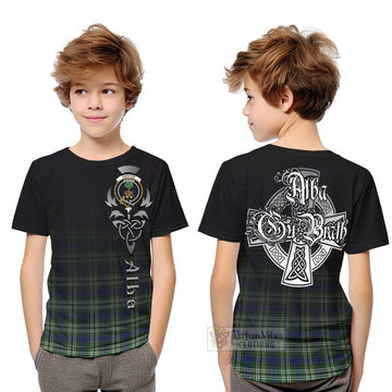 Swinton Tartan Kid T-Shirt Featuring Alba Gu Brath Family Crest Celtic Inspired Youth XL Size14 - Tartan Vibes Clothing