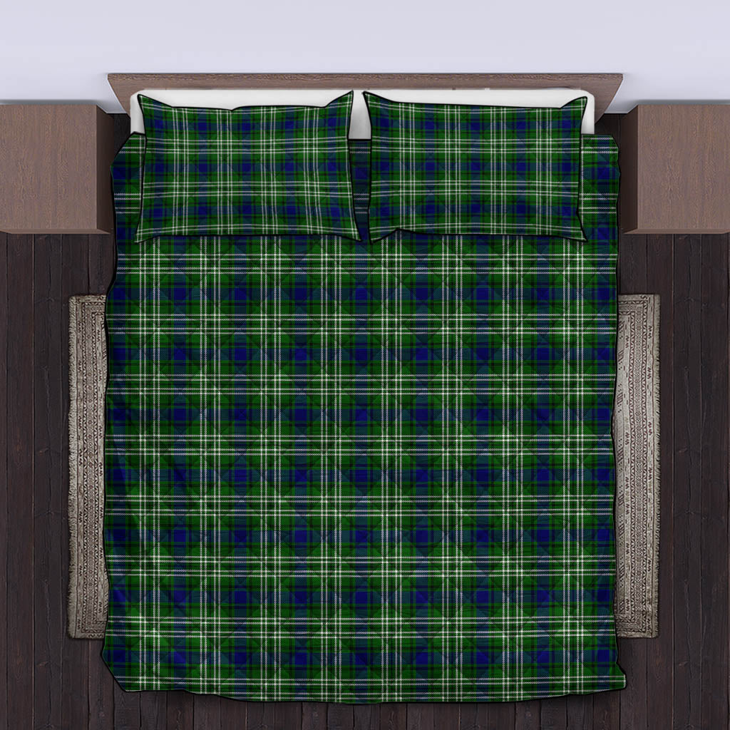 Swinton Tartan Quilt Bed Set King - Tartan Vibes Clothing