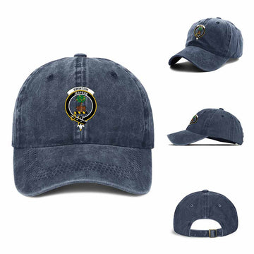 Tartan Vibes Clothing Swinton Clan Crest Denim Classic Cap