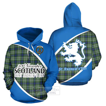 Swinton Family Crest Tartan Hoodie Celebrate Saint Andrew's Day in Style Zip Hoodie - Tartan Vibes Clothing