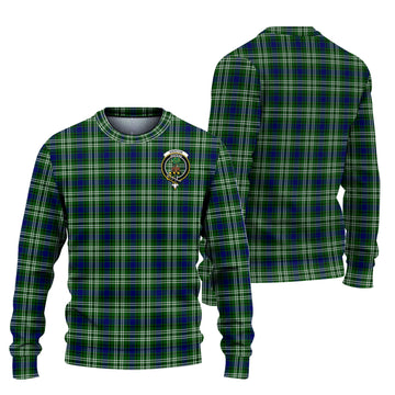 Swinton Tartan Ugly Sweater with Family Crest Unisex - Tartan Vibes Clothing