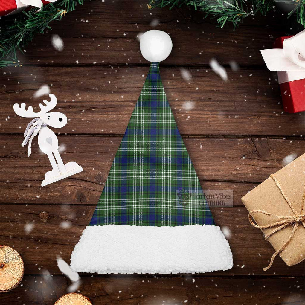 Swinton Tartan Christmas Santa Hats Christmas Hat S 20.5in (52cm) - Tartan Vibes Clothing