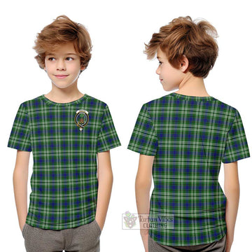 Swinton Tartan Kid T-Shirt with Family Crest Youth XL Size14 - Tartan Vibes Clothing