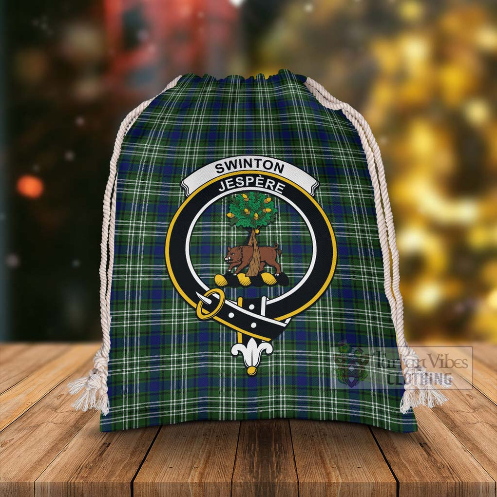 Swinton Tartan Christmas Santa's Bag with Family Crest - Tartan Vibes Clothing