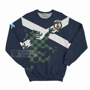 Swinton Tartan Lion Rampant Sweatshirt Proudly Display Your Heritage with Alba Gu Brath and Clan Name Unisex - Tartan Vibes Clothing