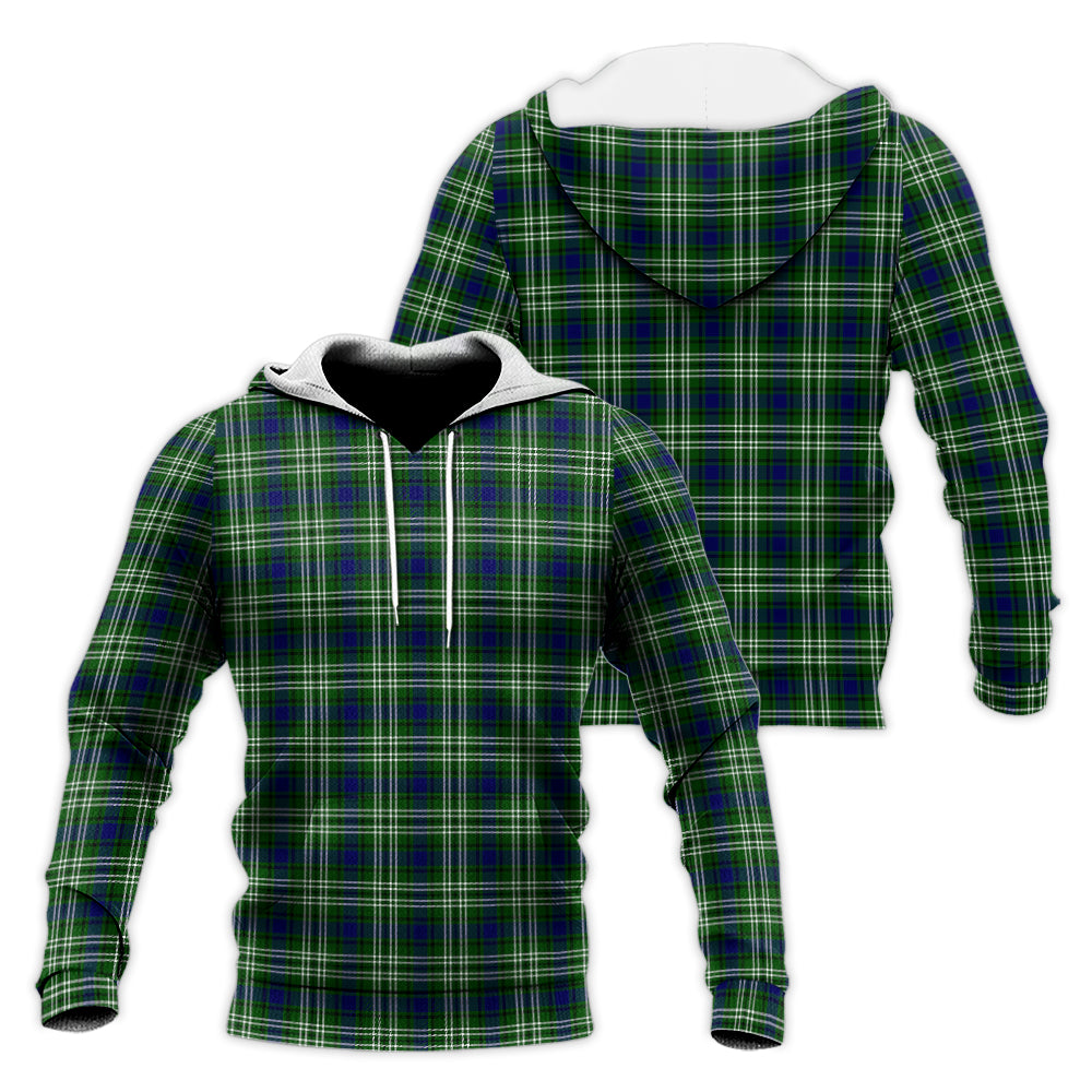 Swinton Tartan Knitted Hoodie Unisex - Tartan Vibes Clothing