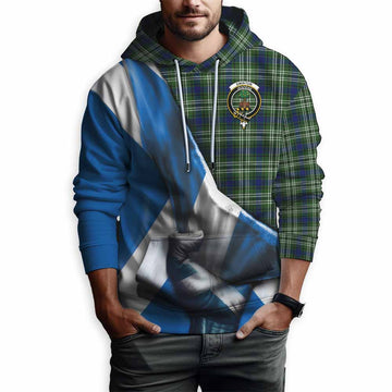 Swinton Tartan Hoodie with Family Crest Scotland Patriotic Style Pullover Hoodie - Tartan Vibes Clothing
