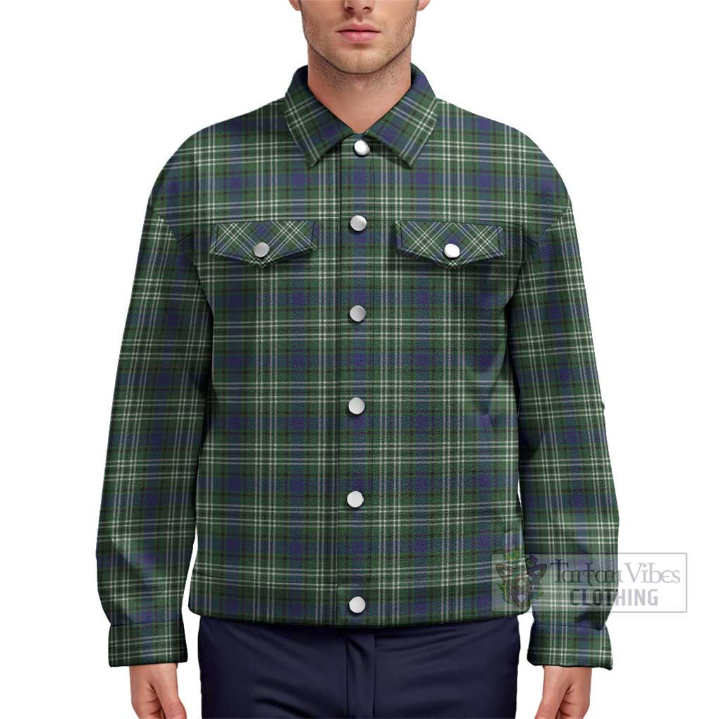 Swinton Tartan Unisex Lapel Cotton Jacket Unisex - Tartan Vibes Clothing