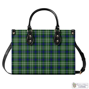 Swinton Tartan Luxury Leather Handbags L - Tartan Vibes Clothing