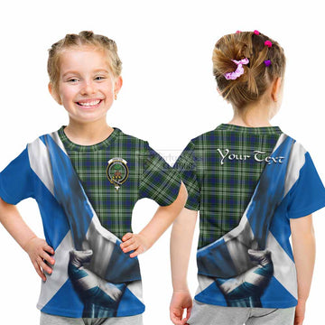 Swinton Tartan Kid T-Shirt with Family Crest Scotland Patriotic Style - Tartan Vibes Clothing