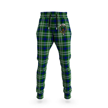 Swinton Tartan Joggers Pants with Family Crest 5XL - Tartan Vibes Clothing