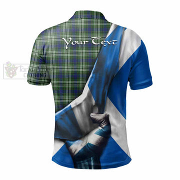 Swinton Tartan Polo Shirt with Family Crest Scotland Patriotic Style - Tartan Vibes Clothing