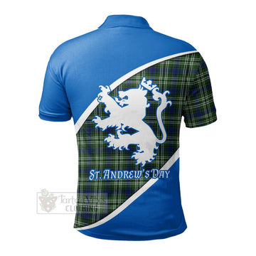 Swinton Family Crest Tartan Polo Shirt Celebrate Saint Andrew's Day in Style - Tartan Vibes Clothing