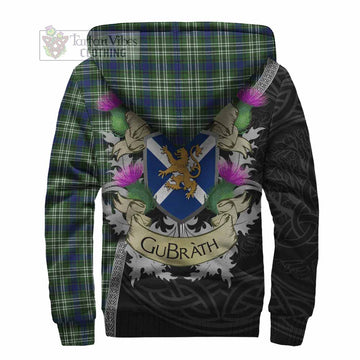 Swinton Tartan Family Crest Sherpa Hoodie Lion Rampant Royal Thistle Shield Celtic Inspired - Tartan Vibes Clothing