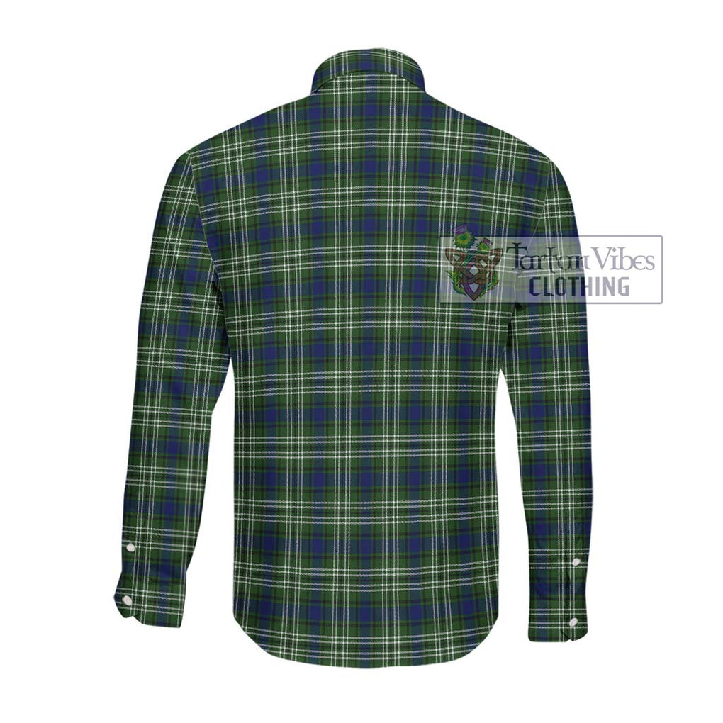 Swinton Tartan Long Sleeve Button Shirt with Family Crest DNA In Me Style - Tartanvibesclothing Shop