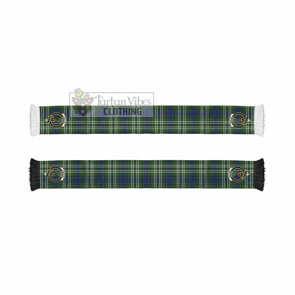 Tartan Vibes Clothing Swinton Tartan Ruffneck Scarf with Family Crest