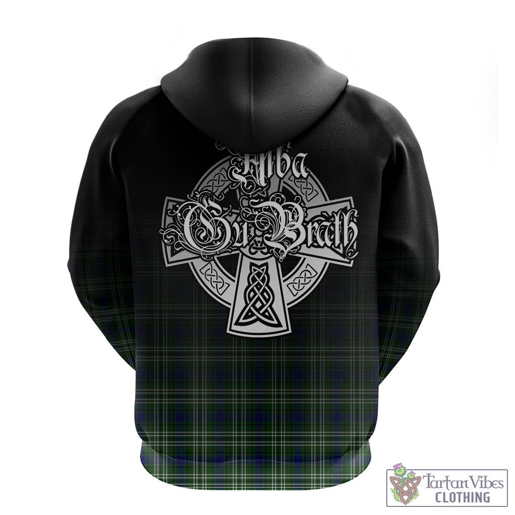 Swinton Tartan Hoodie Featuring Alba Gu Brath Family Crest Celtic Inspired - Tartan Vibes Clothing