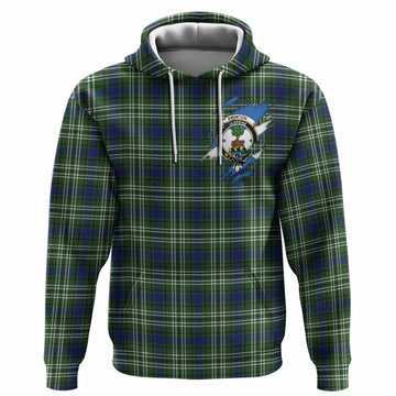 Swinton Clan Crest In Me Tartan Hoodie Scotland Flag Style