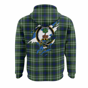 Swinton Clan Crest In Me Tartan Hoodie Scotland Flag Style