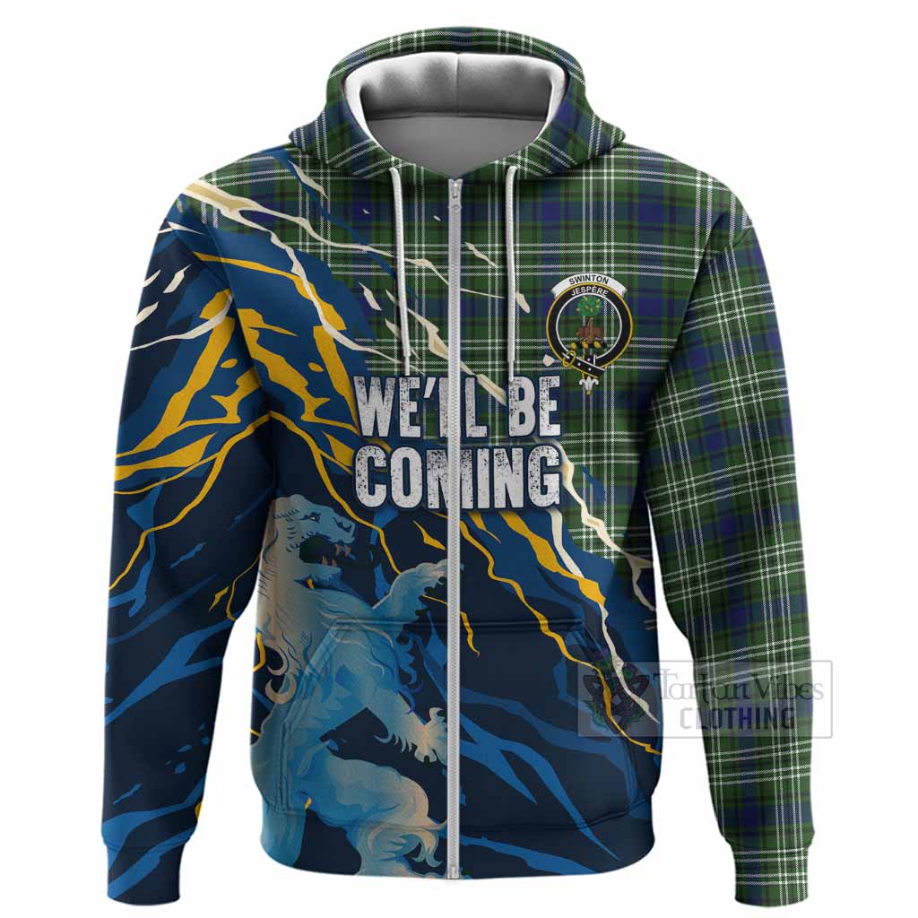 Swinton Scotland Tartan Hoodie WC2026 Football - We'll Be Coming