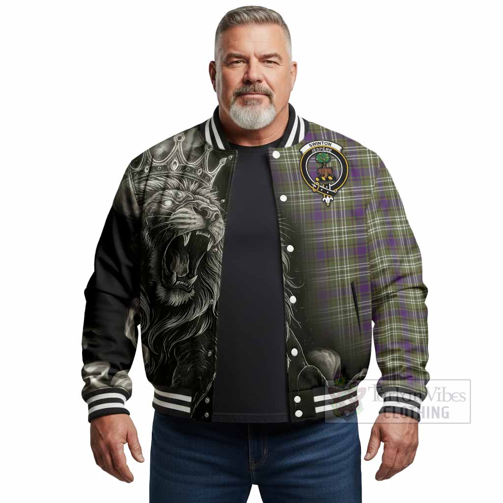 Swinton Tartan Baseball Jacket Roaring Lion Heritage