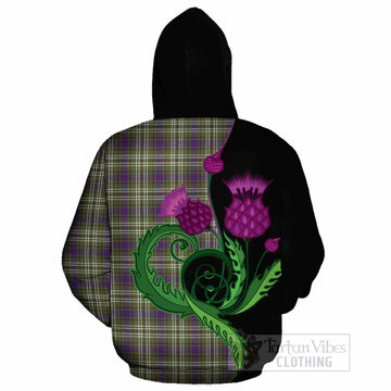 Swinton Tartan Cotton Hoodie Traditional Scottish Thistle