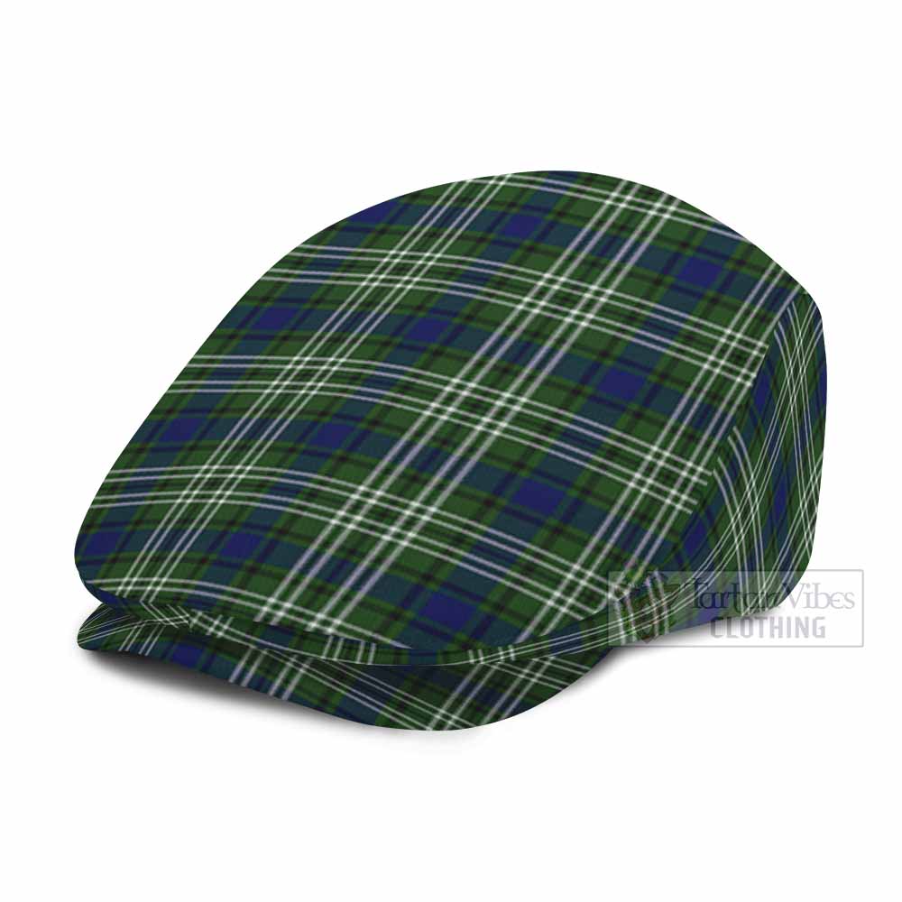 Swinton Tartan Jeff Cap, Tartan Flat Cap